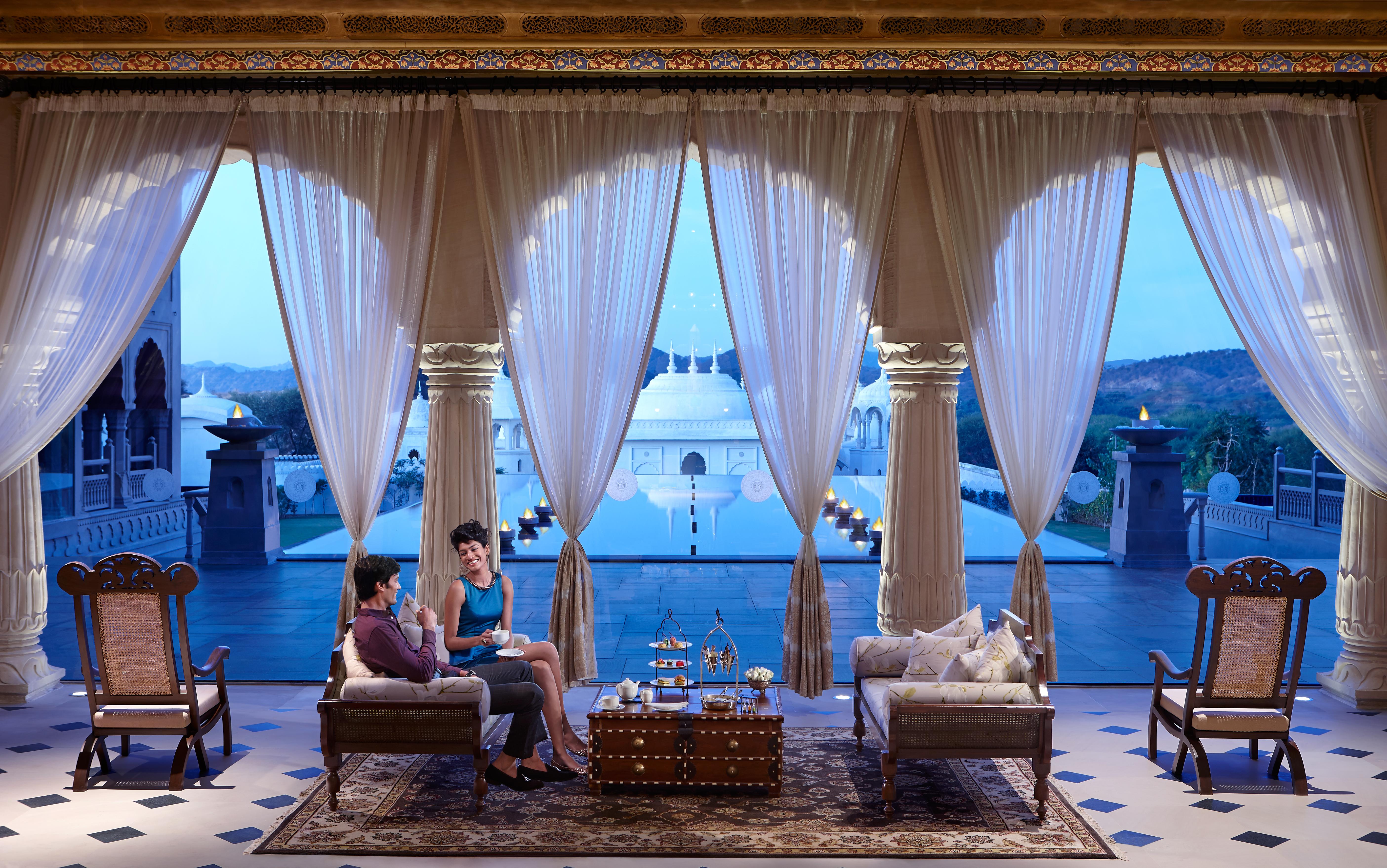 Hotel Fairmont Džajpur Exteriér fotografie The Oberoi Udaivilas Palace